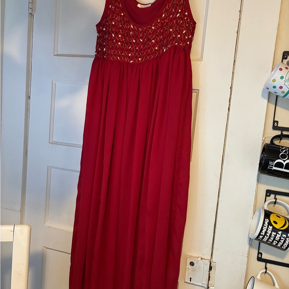 Victoria's Secret Red Formal Gown